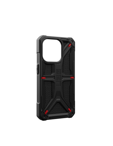 Coque (UAG) Urban Armor Gear Monarch pour IPHONE 15 PRO kevlar noir