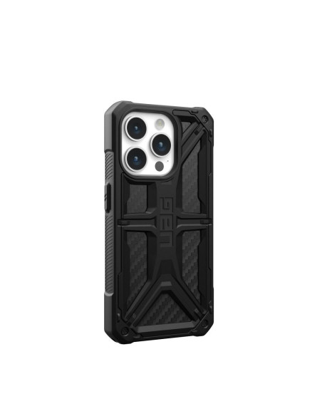 (UAG) Urban Armor Gear Monarch for IPHONE 15 PRO carbon fiber