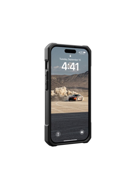 (UAG) Urban Armor Gear Monarch for IPHONE 15 PRO carbon fiber