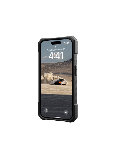 (UAG) Urban Armor Gear Monarch for IPHONE 15 PRO carbon fiber
