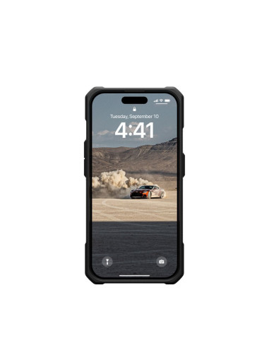 (UAG) Urban Armor Gear Monarch for IPHONE 15 PRO carbon fiber