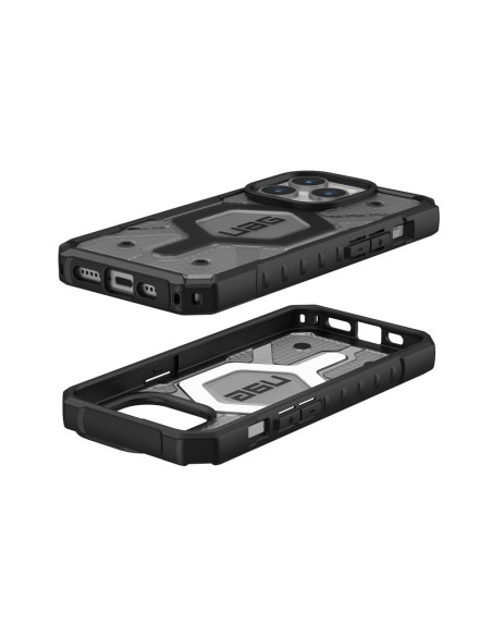 Coque ( UAG ) Urban Armor Gear Pathfinder compatible avec Magsafe pour IPHONE 15 PRO ash