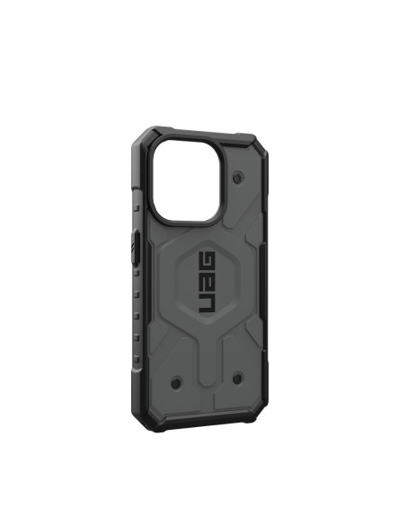 ( UAG ) Urban Armor Gear Pathfinder compatible with Magsafe for IPHONE 15 PRO silver