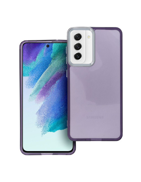 Coque PEARL pour SAMSUNG S21 FE violet