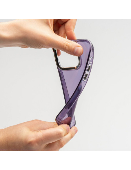 Coque PEARL pour SAMSUNG S22 violet