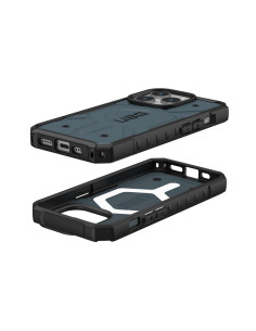 ( UAG ) Urban Armor Gear Pathfinder compatible with Magsafe for IPHONE 15 PRO cloud blue 2