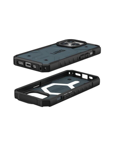 ( UAG ) Urban Armor Gear Pathfinder compatible with Magsafe for IPHONE 15 PRO cloud blue
