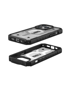 ( UAG ) Urban Armor Gear Pathfinder compatible with Magsafe for IPHONE 15 PRO ice 2
