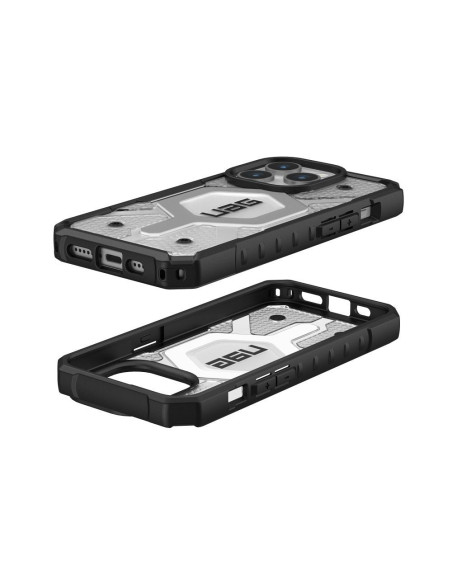 ( UAG ) Urban Armor Gear Pathfinder compatible with Magsafe for IPHONE 15 PRO ice