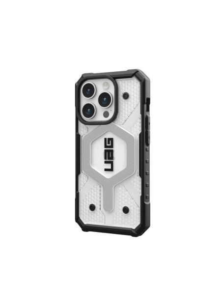 ( UAG ) Urban Armor Gear Pathfinder compatible with Magsafe for IPHONE 15 PRO ice
