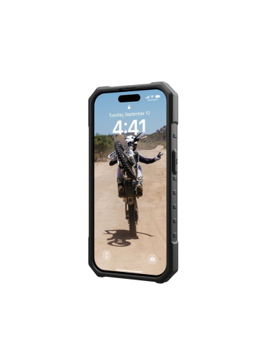 ( UAG ) Urban Armor Gear Pathfinder compatible with Magsafe for IPHONE 15 PRO ice