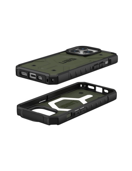 Coque ( UAG ) Urban Armor Gear Pathfinder compatible avec Magsafe pour IPHONE 15 PRO olive