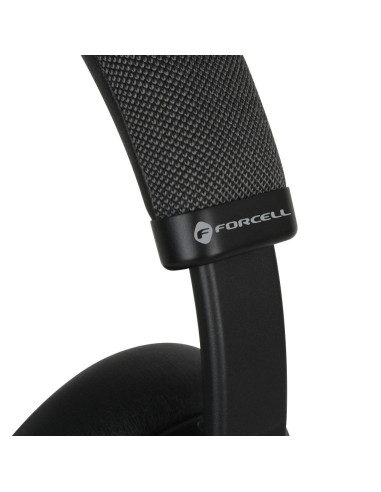 FORCELL Écouteurs sans fil F-AUDIO ANC Touch Beat noir