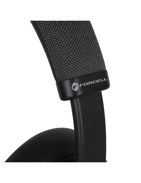 FORCELL Écouteurs sans fil F-AUDIO ANC Touch Beat noir