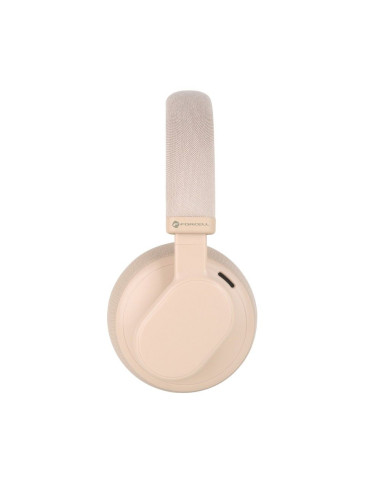 FORCELL Écouteurs sans fil F-AUDIO ANC Touch Beat rose