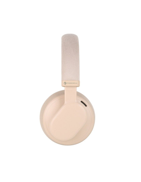 FORCELL Écouteurs sans fil F-AUDIO ANC Touch Beat rose