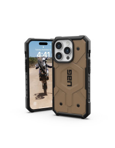( UAG ) Urban Armor Gear Pathfinder compatible with Magsafe for IPHONE 15 PRO dark earth