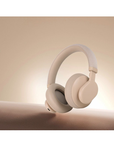 FORCELL Écouteurs sans fil F-AUDIO ANC Touch Beat rose
