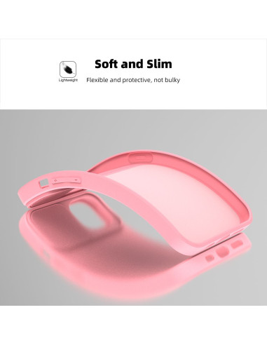 Coque pour SAMSUNG A35 5G rose vif
