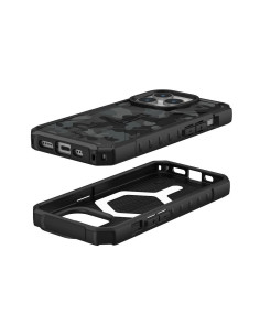 Coque ( UAG ) Urban Armor Gear Pathfinder compatible avec Magsafe pour IPHONE 15 PRO midnight camo 2