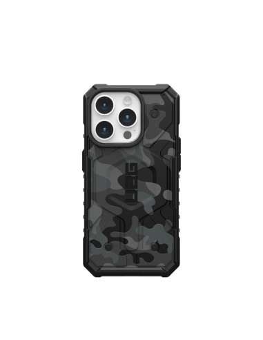 Coque ( UAG ) Urban Armor Gear Pathfinder compatible avec Magsafe pour IPHONE 15 PRO midnight camo