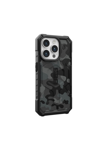 Coque ( UAG ) Urban Armor Gear Pathfinder compatible avec Magsafe pour IPHONE 15 PRO midnight camo