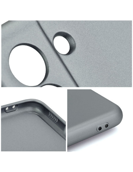 Coque METALLIC pour SAMSUNG A55 5G gris