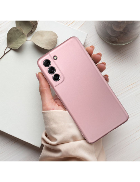 Coque METALLIC pour SAMSUNG A55 5G rose