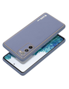 Etui LEATHER Case en cuir pour SAMSUNG Galaxy A55 5G BLEU