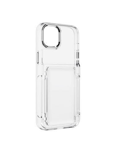 FORCELL F-PROTECT Coque Crystal pour IPHONE 15 transparent