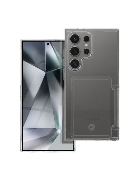 FORCELL F-PROTECT Coque Crystal pour SAMSUNG S24 Ultra transparent