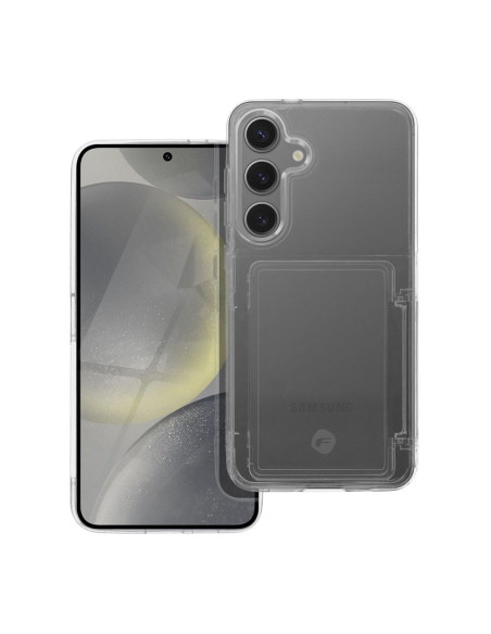 FORCELL F-PROTECT Coque Crystal pour SAMSUNG S24 Plus transparent