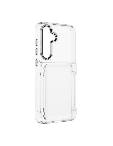 FORCELL F-PROTECT Coque Crystal pour SAMSUNG S24 Plus transparent