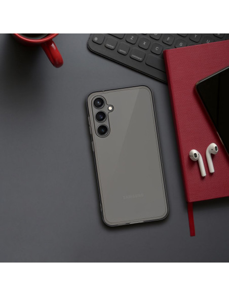 BOX PREMIUM 1.5 mm Coque pour HONOR X6a noir transparent