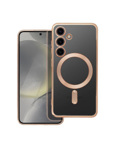 ELECTRO MAG COVER Coque compatible avec MagSafe pour SAMSUNG S24 or