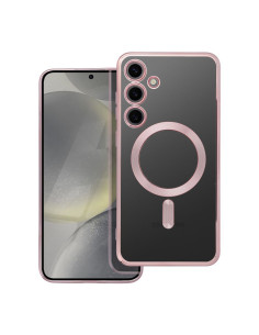 ELECTRO MAG COVER Coque compatible avec MagSafe pour SAMSUNG S24 Plus rose gold