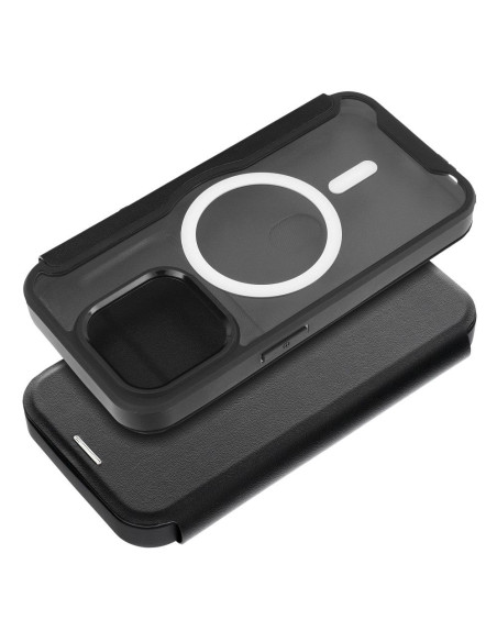 Étui Smart Mag pour IPHONE 13 PRO MAX compatible avec MagSafe noir