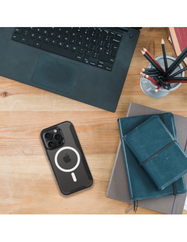 Étui Smart Mag pour IPHONE 13 PRO MAX compatible avec MagSafe noir