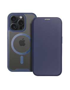 Étui Smart Mag pour IPHONE 15 PRO compatible avec MagSafe bleu 2