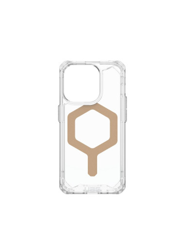 Coque ( UAG ) Urban Armor Gear Plyo compatible avec Magsafe pour IPHONE 15 PRO ice gold