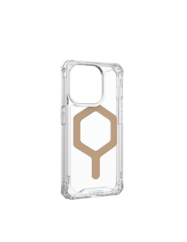 Coque ( UAG ) Urban Armor Gear Plyo compatible avec Magsafe pour IPHONE 15 PRO ice gold