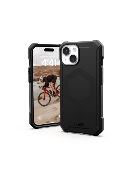 ( UAG ) Urban Armor Gear Essential compatible with Magsafe for IPHONE 15 black