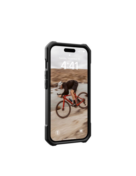 ( UAG ) Urban Armor Gear Essential compatible with Magsafe for IPHONE 15 black
