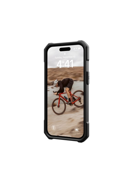 ( UAG ) Urban Armor Gear Essential compatible with Magsafe for IPHONE 15 black