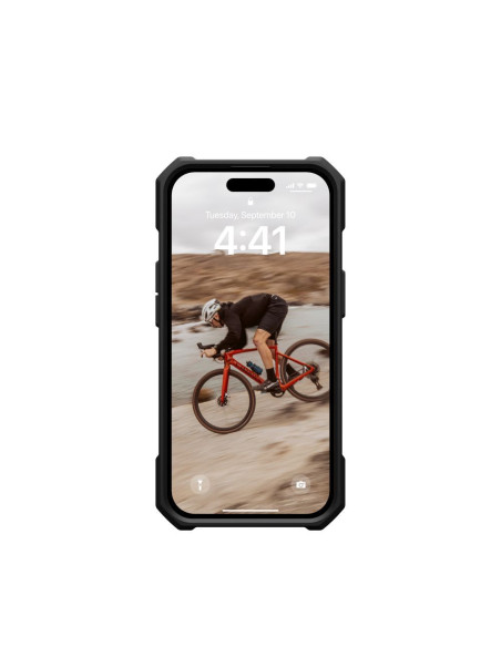 ( UAG ) Urban Armor Gear Essential compatible with Magsafe for IPHONE 15 black
