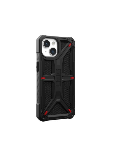 Coque (UAG) Urban Armor Gear Monarch pour IPHONE 15 kevlar noir
