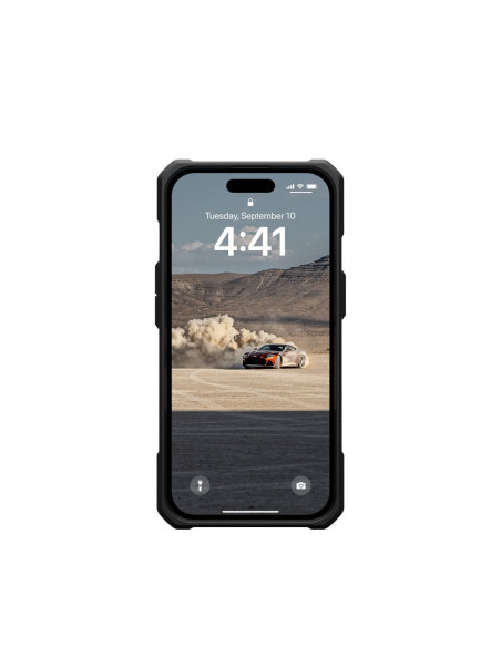Coque (UAG) Urban Armor Gear Monarch pour IPHONE 15 kevlar noir