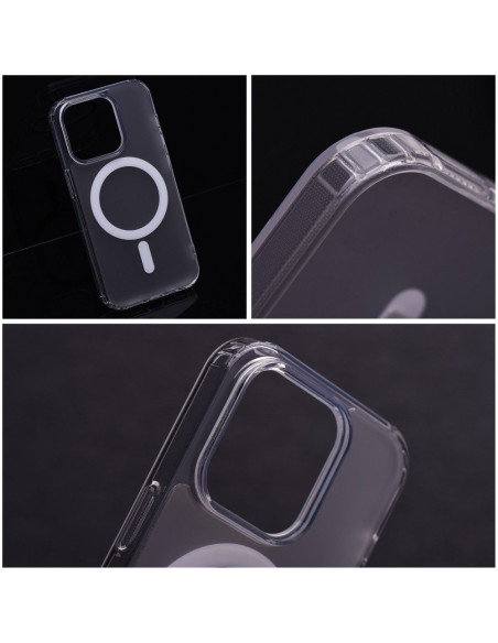 FROST MAG COVER compatible avec MagSafe pour IPHONE 13 Pro Max transparent
