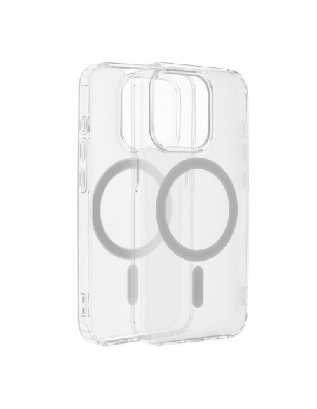 Coque MAG COVER compatible avec MagSafe pour IPHONE 15 Pro transparent