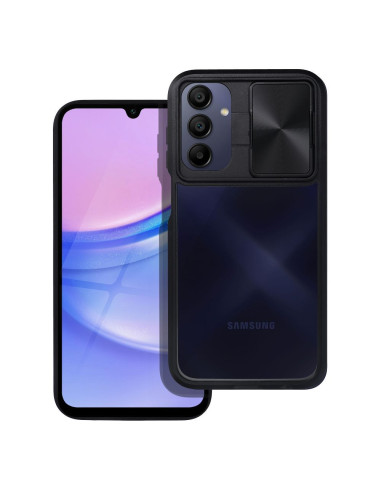 Coque SLIDER pour SAMSUNG A15 noir